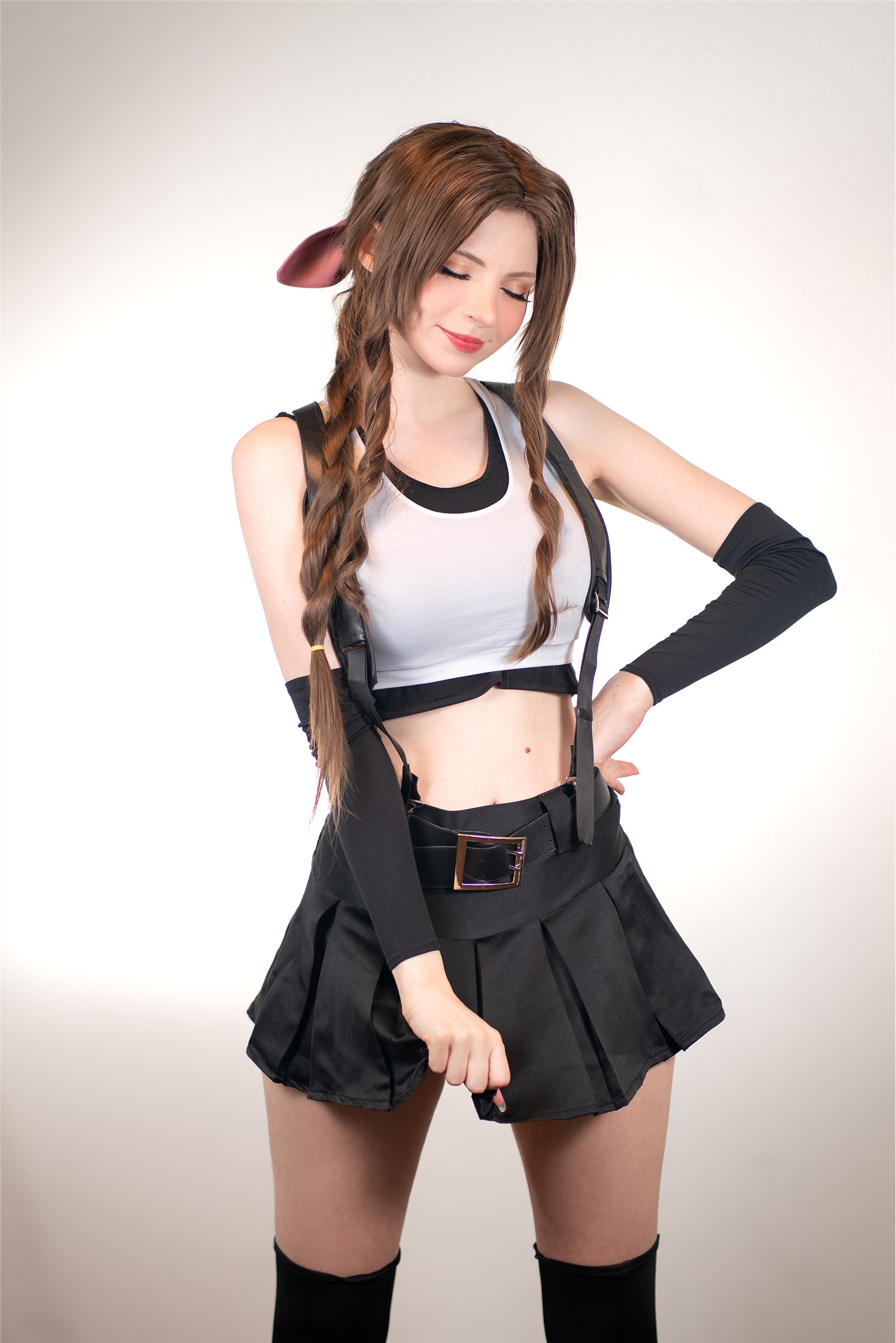 cos Peach milky - Aerith Tifa Swap(12)